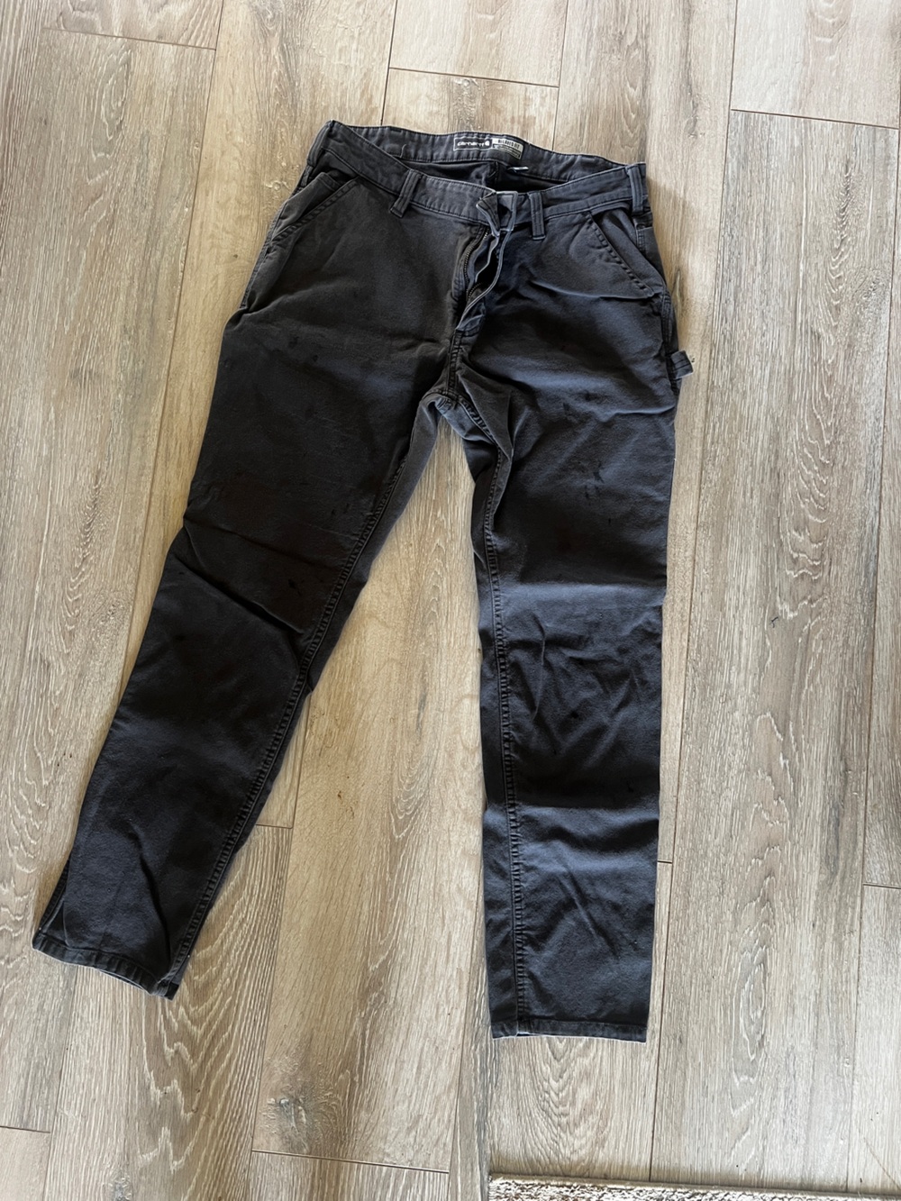 Women’s Carhartt Gray Denim Work Jeans